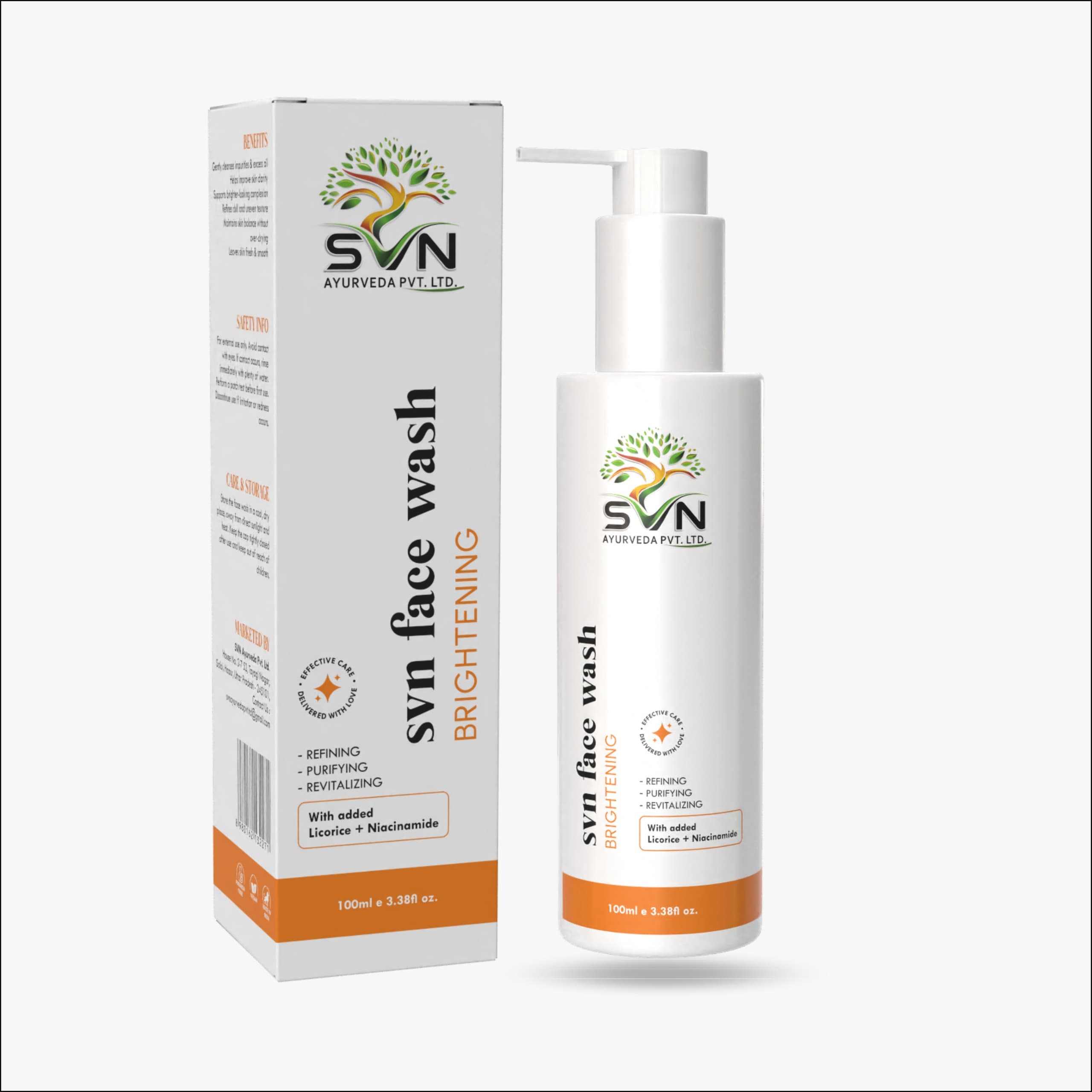 SVN BRIGHTENING FACE WASH 100 ML